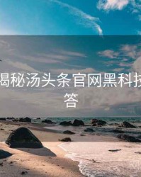 老用户揭秘汤头条官网黑科技互动问答