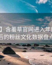 【全景】含羞草官网进入年度盘点背后的粉丝文化数据盘点