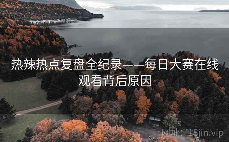 热辣热点复盘全纪录——每日大赛在线观看背后原因